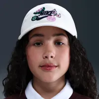Nike Club Big дитячі Unstructuколір червоний Hat колір білий