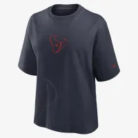 Houston Texans Boxy жіноча Nike NFL футболка колір чорний