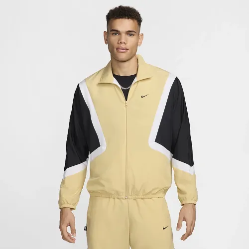 Nike Icon мужские Woven баскетбольные Куртка цвет коричневый