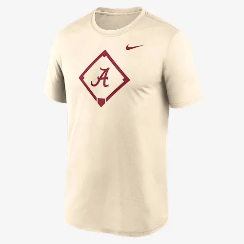 Alabama Crimson Tide Legend Baseball Icon мужские Nike Dri-FIT College футболка цвет коричневый