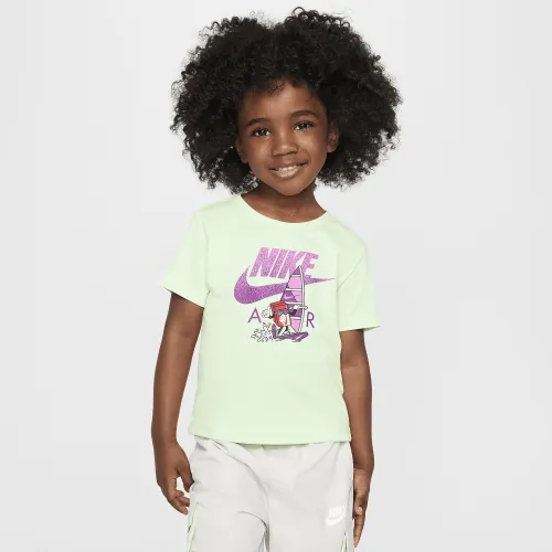 Nike Air Toddler Boxy Windsurfing футболка цвет зеленый
