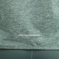 Nike Dri-FIT Swift Element UV женская Crew-Neck Running Top цвет зеленый
