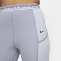 Nike Pro женская С высокой Талией 7/8 тренировочные лосины с карманамицвет фиолетовый