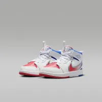 Nike Jordan 1 Mid RM EasyOn Little дитячі Кросівки колір білий