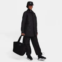 Nike Sportswear Essential жіноча Quilted Trench колір чорний