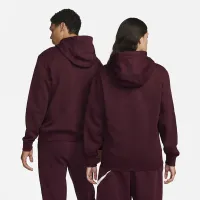 Nike Sportswear Club Fleece Pullover Толстовка с капюшоном цвет красный