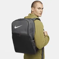 Nike Brasilia 9.5 тренировочные рюкзак (Extra Large, 30L) цвет серый