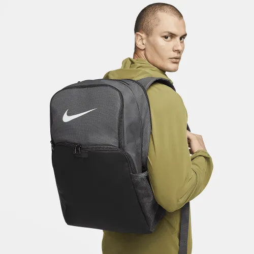Nike Brasilia 9.5 тренировочные рюкзак (Extra Large, 30L) цвет серый