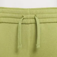 Nike Sportswear Club Fleece Big детские (Girls') Wide-Leg Pants цвет зеленый