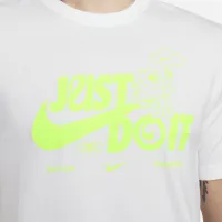 Nike Swoosh мужские футболка цвет белый