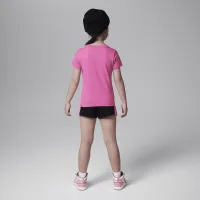 Nike Jordan Air Stacked Little детские шорты набор цвет черный