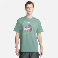 Nike чоловічі Max90 баскетбольні футболка колір зелений