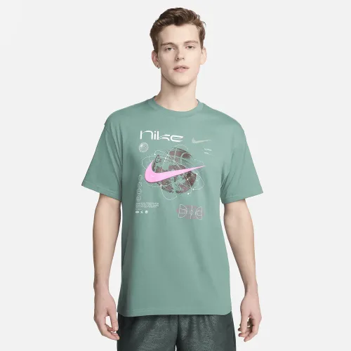 Nike чоловічі Max90 баскетбольні футболка колір зелений
