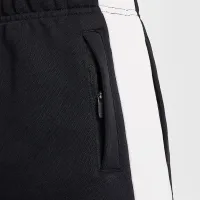 Nike Air Big дитячі Fleece Joggers колір чорний