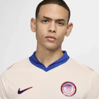 Chelsea FC 2024/25 Stadium Away мужские Nike Dri-FIT Soccer Replica Jersey цвет коричневый