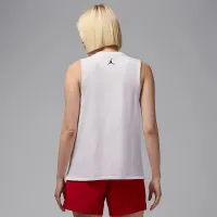 Nike Jordan жіноча Sleeveless Graphic футболка колір коричневий