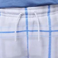 Nike Jordan Brooklyn Essentials Big детские Holiday Fleece Pants цвет белый