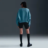 Nike Sportswear Phoenix Fleece жіноча Over-оверсайз Crew-Neck світшот блакитний