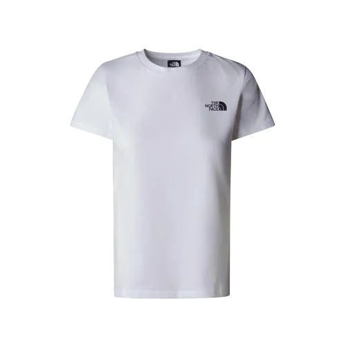 Футболка The North Face цвет красныйbox 0A87NMFN41 - Белая