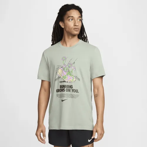 Nike чоловічі Dri-FIT Running футболка колір зелений
