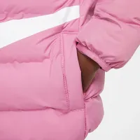 Nike Toddler Wrapped Swoosh Debossed Quilted Куртка Pink