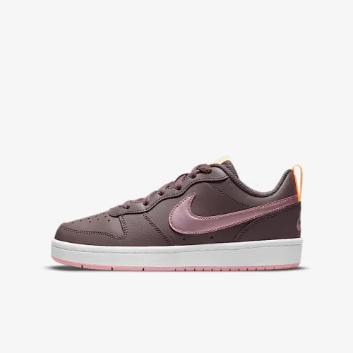 Nike Court Borough Low 2 Big дитячі Кросівки колір коричневий
