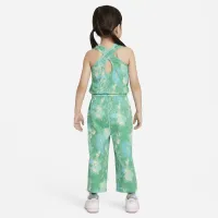 Nike Club Toddler Printed Jumpsuit цвет зеленый