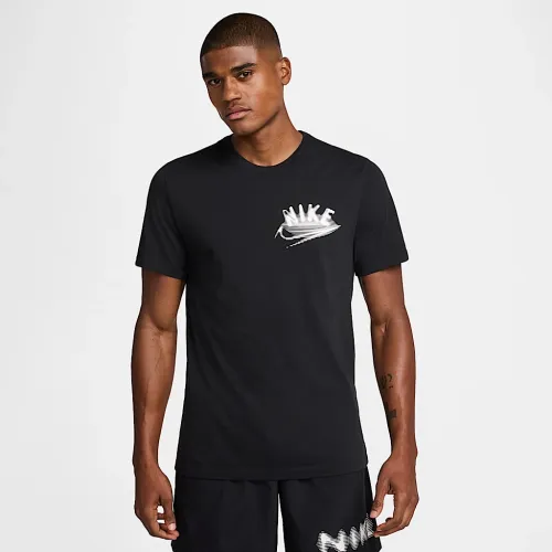 Nike чоловічі Dri-FIT Fitness футболка колір чорний