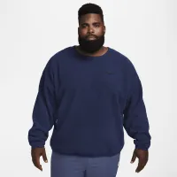 Nike Club Fleece мужские Winterized Crew синий