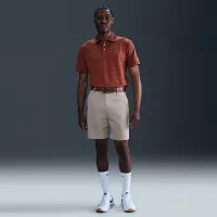 Nike Tour чоловічі Dri-FIT Striped для гольфу Polo колір червоний