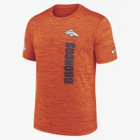 Denver Broncos Sideline Velocity мужские Nike Dri-FIT NFL футболка Orange