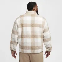 Nike Club чоловічі Winterized Half-Zip колір коричневий