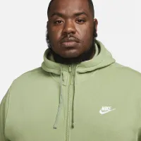 Nike Sportswear Club Fleece чоловічі Full-Zip Толстовка з капюшоном колір зелений