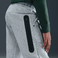 Nike Sportswear Tech Fleece Big детские (для мальчиков) Open-Hem Pants цвет серый