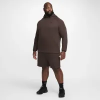 Nike Sportswear Tech Fleece мужские шорты цвет коричневый