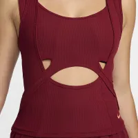 Nike Serena Williams Design Crew женская Cutout Tank Top цвет красный