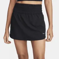 Nike One женская Dri-FIT Ultra С высокой Талией Skort цвет черный