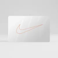 Nike Gift Card Mailed in a Mini Nike Shoebox колір білий