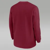 Oklahoma Sooners Sideline Coach чоловічі Nike College Long-Sleeve Top колір червоний
