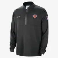 New York Knicks чоловічі Nike NBA 1/2-Zip Long-Sleeve Top колір чорний
