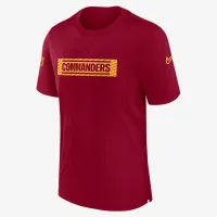 Washington Commanders Sideline Player мужские Nike Dri-FIT NFL футболка цвет красный