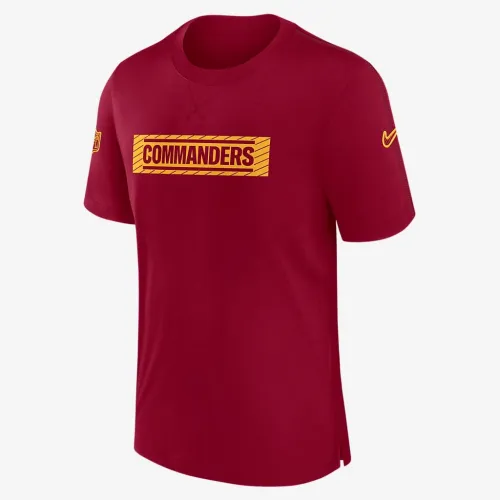 Washington Commanders Sideline Player мужские Nike Dri-FIT NFL футболка цвет красный
