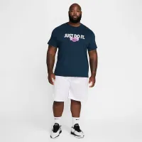 Nike чоловічі Dri-FIT баскетбольні футболка блакитний