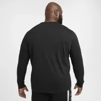 Nike мужские Long-Sleeve баскетбольные футболка цвет черный