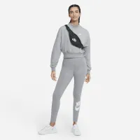 Nike Sportswear Essential женская С высокой Талией Logo лосины цвет серый