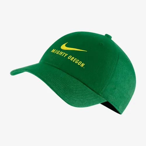 Oregon Heritage86 Swoosh Nike College Cap цвет зеленый