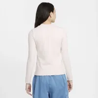 Nike Sportswear Girls' Long-Sleeve Top колір сірий