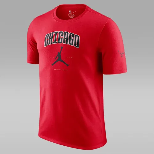 Nike Chicago Bulls Essential чоловічі Jordan NBA футболка колір червоний