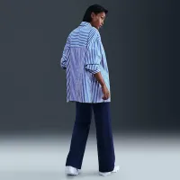 Nike Sportswear Phoenix Cozy Букле женская Slim Knit Pants синий