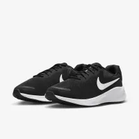 Nike Revolution 7 мужские Road Running Кроссовки (Extra Wide) цвет черный